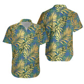 MacIntyre Hunting Ancient Tartan Vintage Leaves Hawaiian Shirt